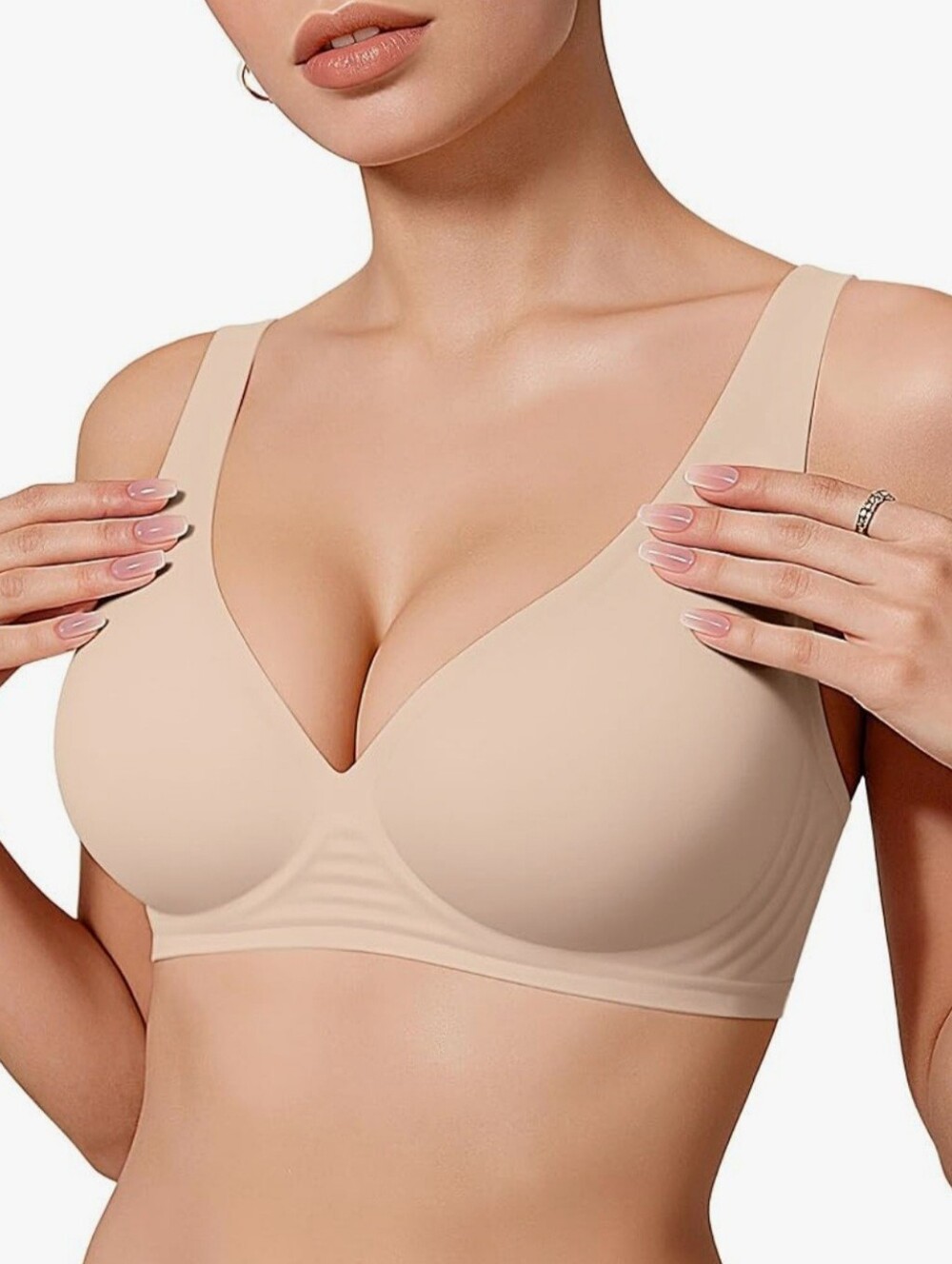 Deep V Oeak Bra